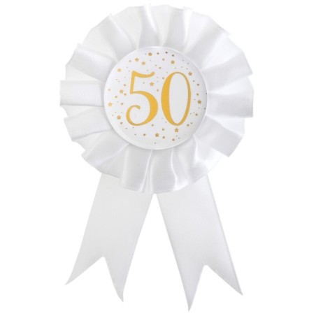 escarapela 50 cumpleanos aniversario 8x15 cm 6635 50 8434077040591