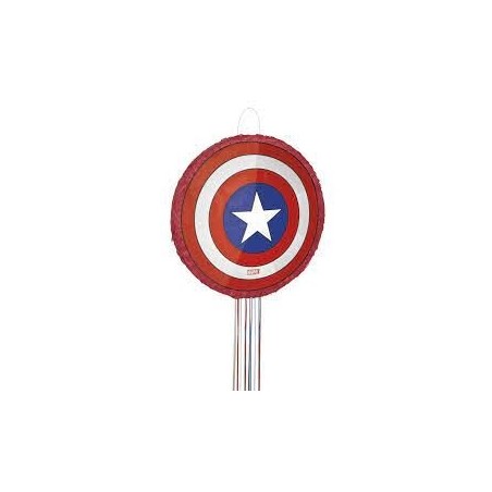 pinata escudo capitan america 46 cm 66377 8434077040591
