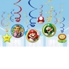colgantes super mario bros 12 uds 671554 883028295852