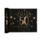 Camino de mesa 50 cumpleaños 5 metros x 30 cm