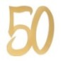 Centro de mesa 50 cumpleaños carton 20x18 cm