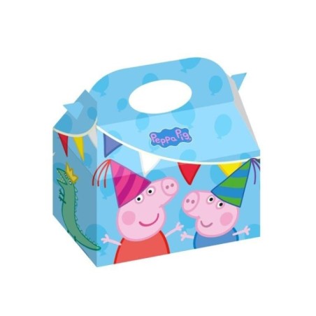cajitas regalo cumpleanos peppa pig 12 uds 70042 883028295852