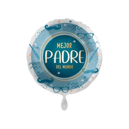 globo mejor padre del mundo 43 cm helio o aire 70102 883028295852