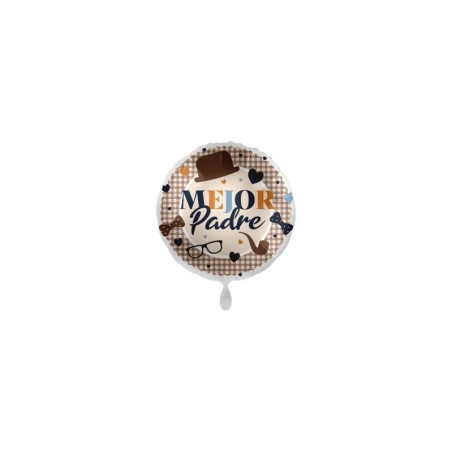 globo mejor padre 43 cm helio o aire 70108 S 883028295852