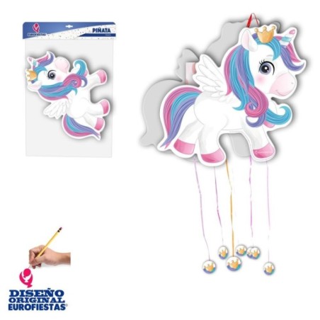 Piñata de unicornio 50 cm