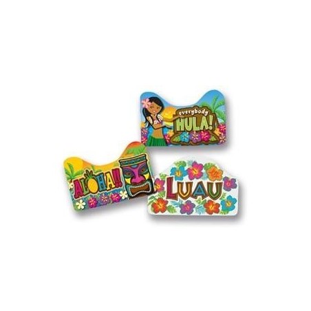 Carteles aloha decoracion