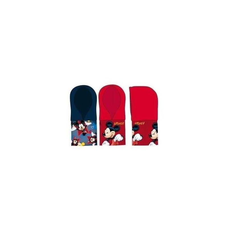 Braga con capcuha mickey mouse roja