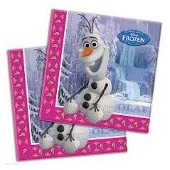servilletas frozen elsa anna olaf 33x33 20 uds 71637 883028295852
