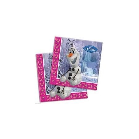 servilletas frozen elsa anna olaf 33x33 20 uds 71637 883028295852