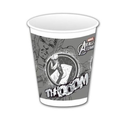 vasos thor 8 unidades 200 ml cumpleanos 72093 883028295852