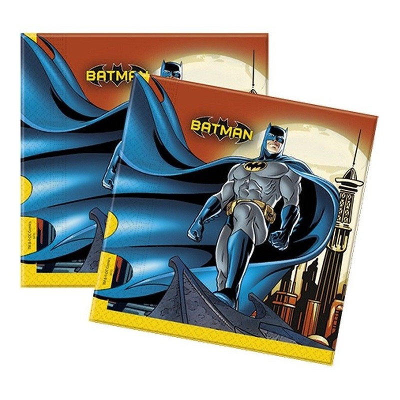 Servilletas batman 33x33 20 uds