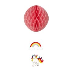 colgante decoracion unicornio 30 x 55 cm 7223 883028295852