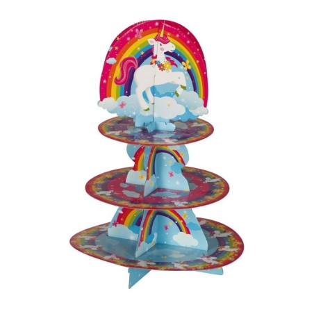 soporte para cupcakes unicornio 30 x 40 cm 7230 883028295852