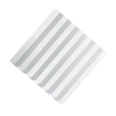 servilletas plata 12 uds 33 cm rayas 7261 883028295852