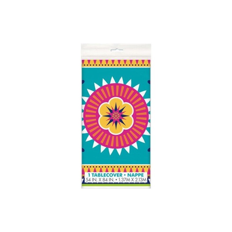 Mantel fiesta mejicana con encanto 137x274 cm