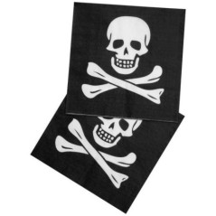 servilletas piratas baratas 12 unidades 33x33 cm 74169 883028295852