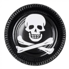 platos piratas cumpleanos 10 uds 23 cm 74267 883028295852
