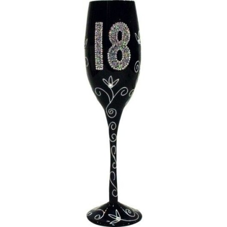 copa champan negra n 18 con glitter 24 cm 750019 18094 883028295852