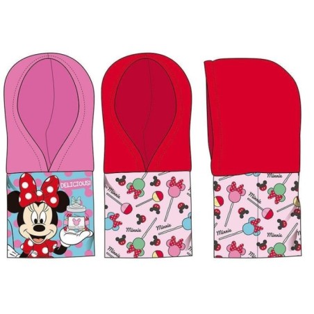 braga cuello minnie con capucha invierno roja 770922 RO 883028295852