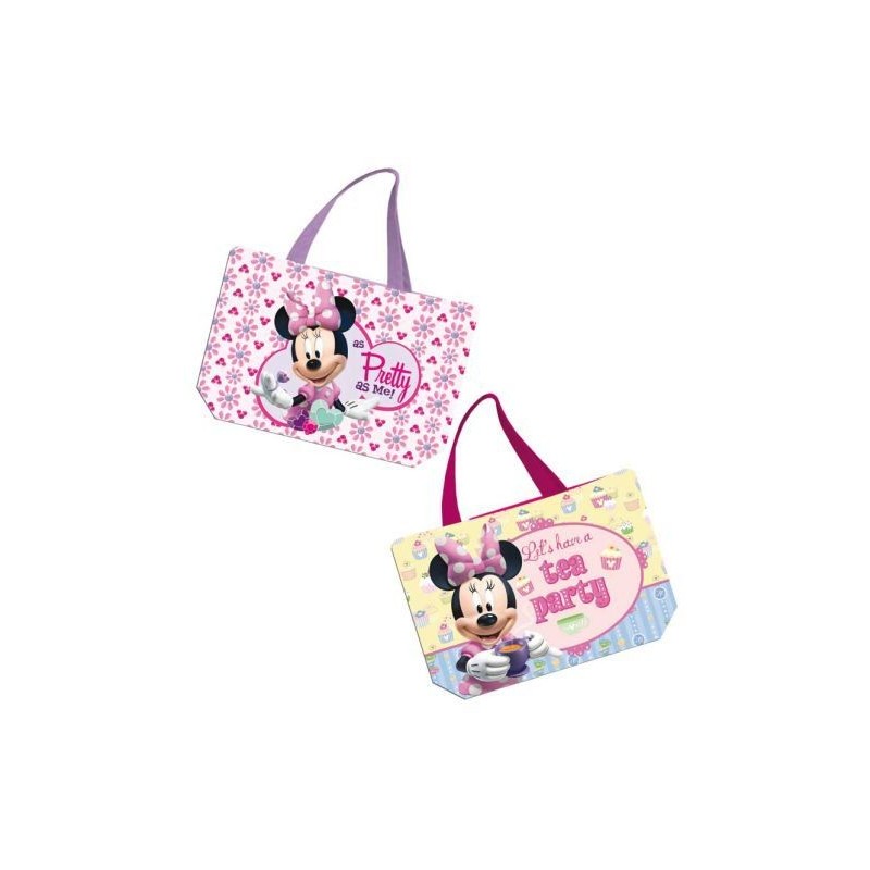 Bolsa grande de minnie mouse 50 x 35 cm modelos surtidos