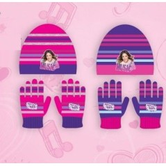 gorro y guantes violeta disney fucsias 80105 FU 883028295852