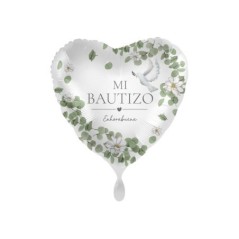 globo mi bautizo enhorabuena 43 cm 81148 S 883028295852