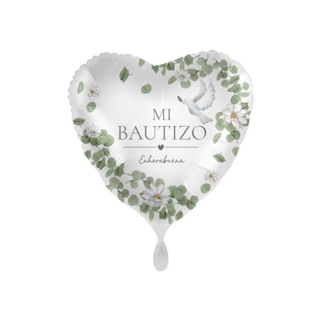 globo mi bautizo enhorabuena 43 cm 81148 S 883028295852
