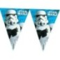 Guirnalda Star Wars triangular 23 metros plastico