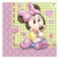 Servilletas minnie mouse bebe 20 unid. 33 x 33 cm