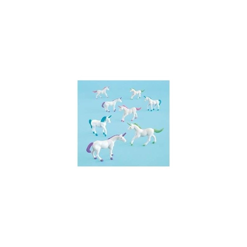 Figura de unicornios 8 uds