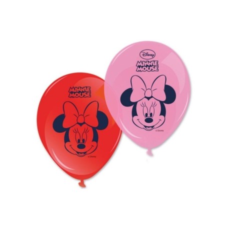 globos minnie mouse 8 uds 28 cm 84934 883028295852