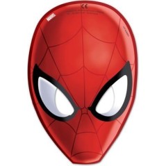 mascaras spiderman 6 uds carton 85179 883028295852