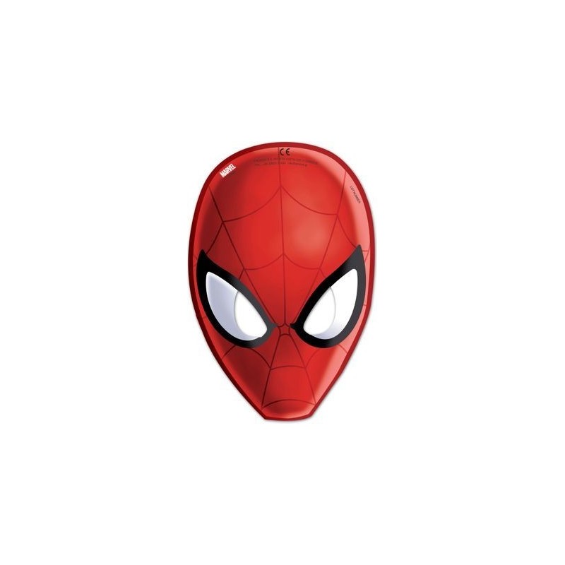 Mascaras Spiderman 6 uds carton
