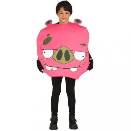 disfraz cerdito enfadado rosa angry talla 5 6 anos 85576 883028295852