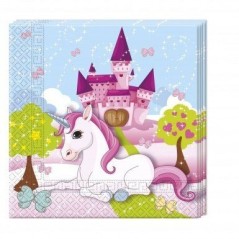 servilletas unicornio cumpleanos 20 uds 85673 883028295852