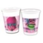 Vasos trolls plastico 8 unidades cumpleaños