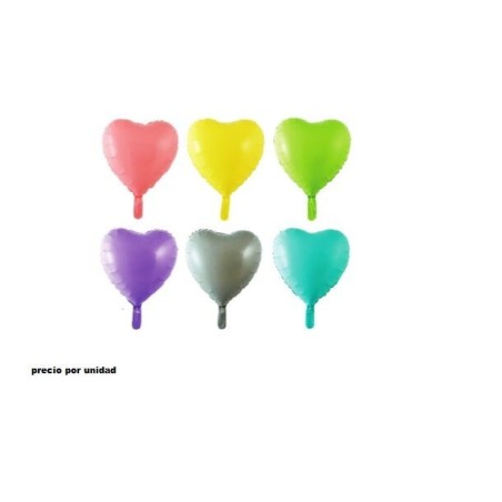 globos corazon 52 cm colores pastel unidad 870922 883028295852