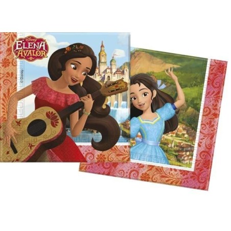 servilletas elena de avalor 33 x 33 cm 20 uds 87468 883028295852