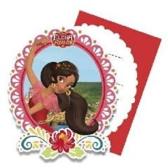 invitaciones de cumpleanos elena de avalor 6 unidades 87471 883028295852