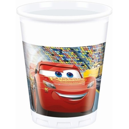 vasos de cars 3 plastico para cumpleanos 8 uds 87798 883028295852
