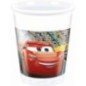 Vasos de cars 3 plastico para cumpleaños 8 uds
