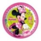 Platos minnie mouse rosa 23 cm 8 unidades para cumpleaños