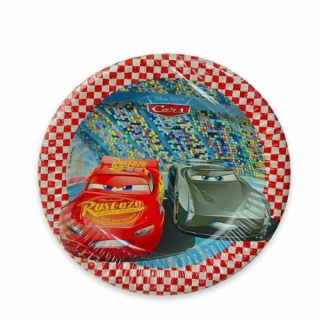platos cars 3 para cumpleanos 20 cm 8 uds 87921 883028295852
