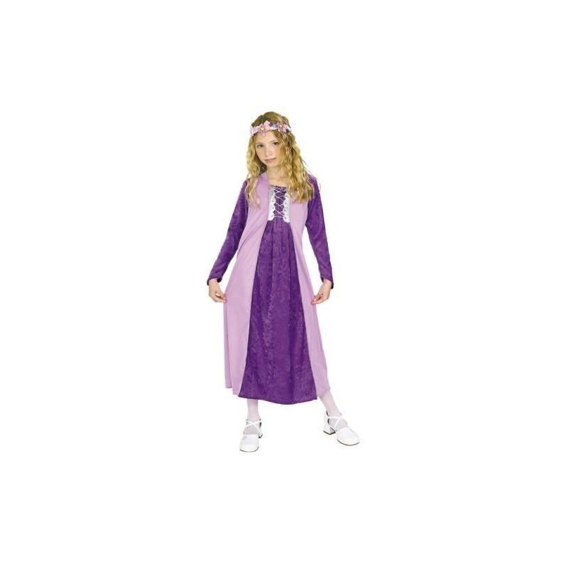 Disfraz Princesa lavanda niña tallas