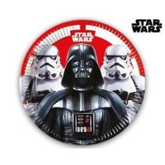 platos Star Wars darth vader 23 cm 8 uds 88135 883028295852