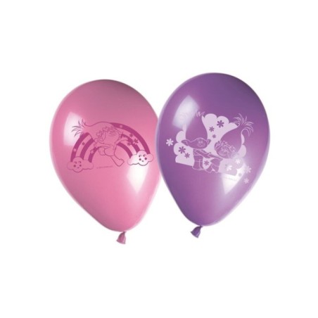 globos trolls latex 8 uds 88169 883028295852
