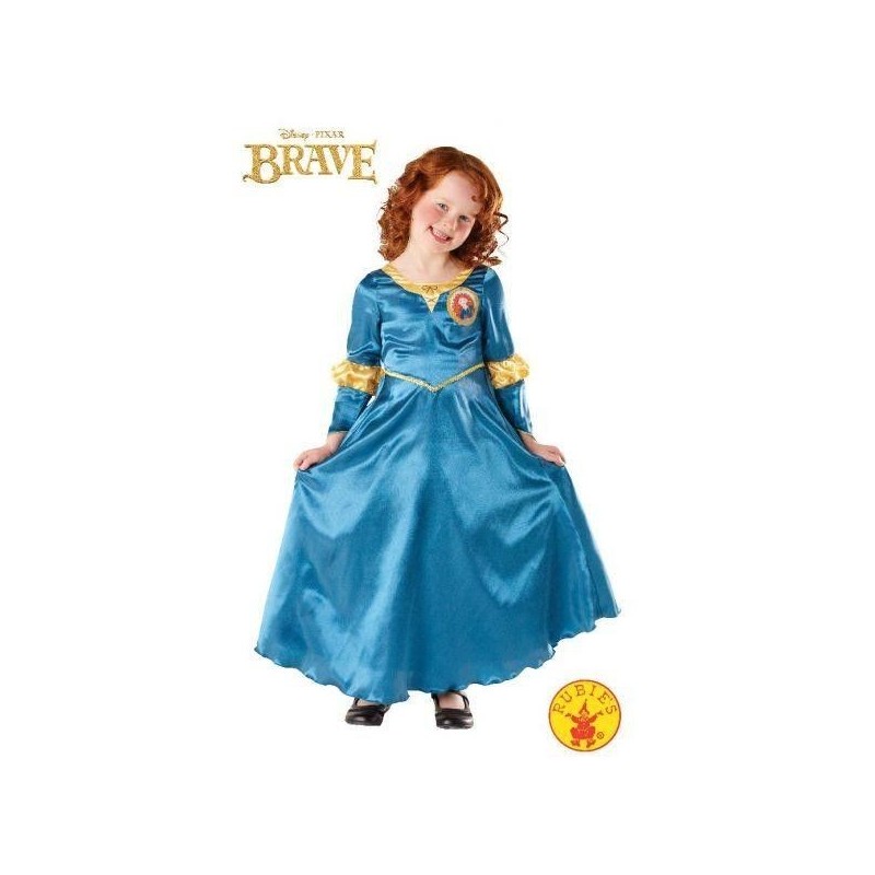 Disfraz Merida brave indomable niña talla 3-4 años