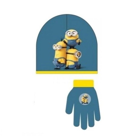 gorro y guantes minions invierno 882207 883028295852