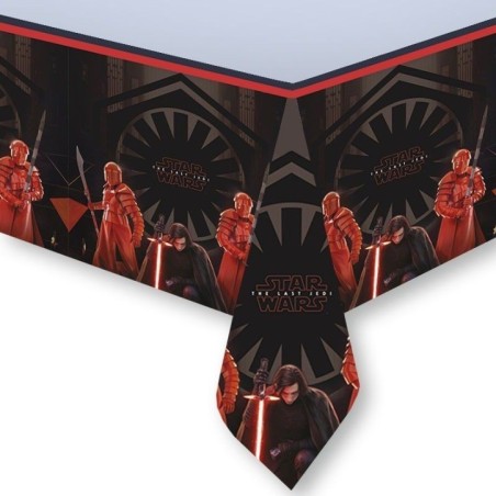 mantel Star Wars los ultimos jedi plastico 120x180 cm para cumpleanos 88552 883028295852