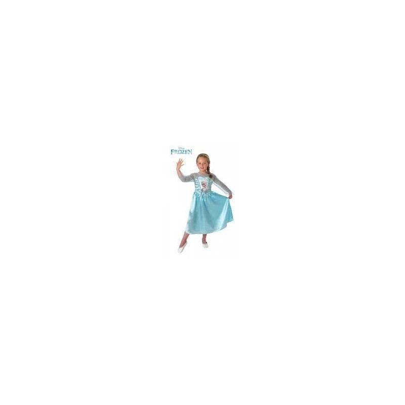 Disfraz Elsa Frozen classic niña talla 7-8 años